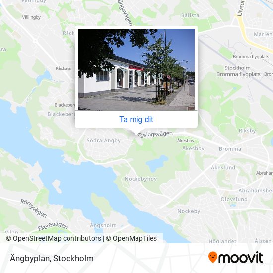 Ängbyplan karta