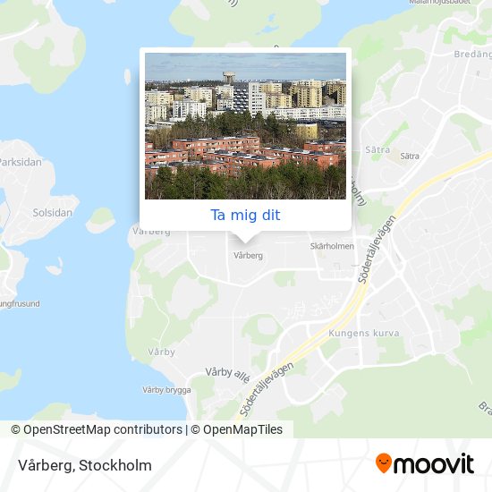 Vårberg karta