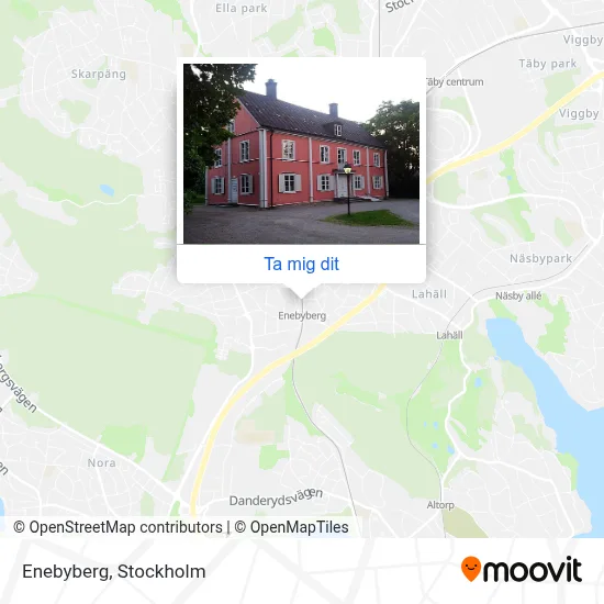 Enebyberg karta