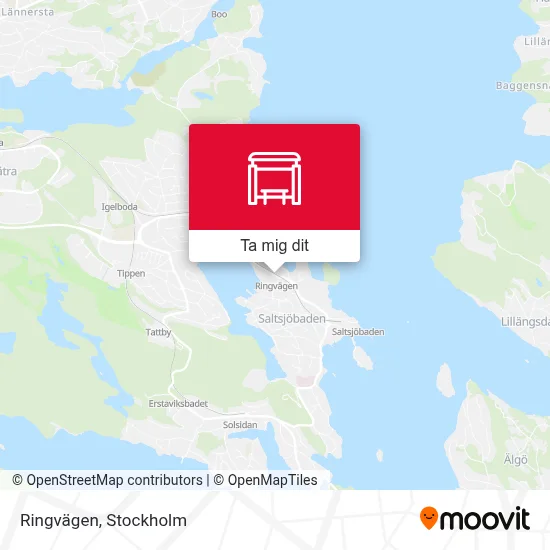 Ringvägen karta