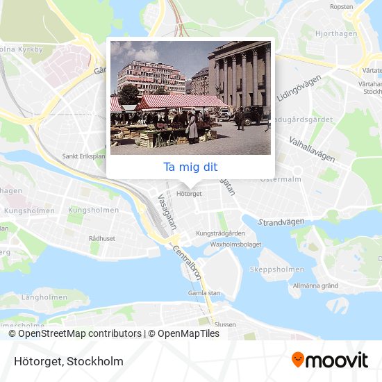 Hötorget karta