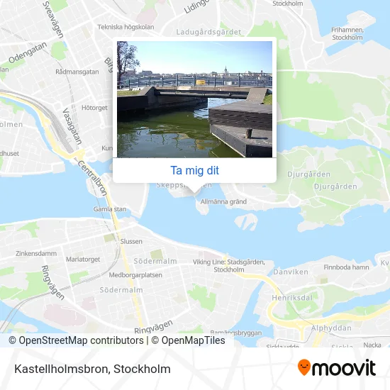 Kastellholmsbron karta
