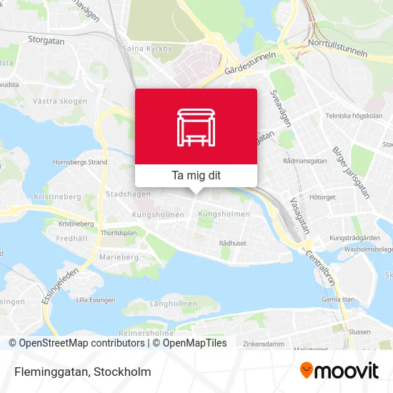Fleminggatan karta