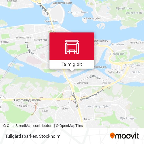 Tullgårdsparken karta