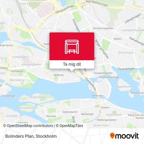 Bolinders Plan karta