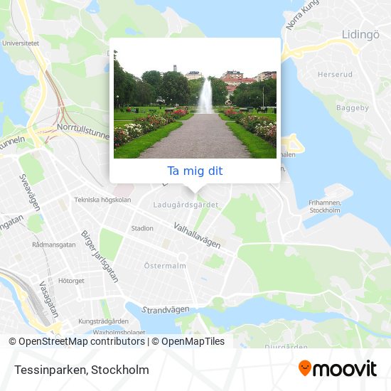 Tessinparken karta