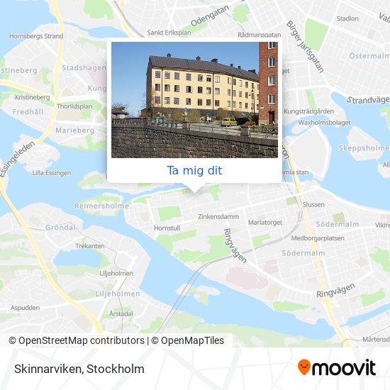 Skinnarviken karta