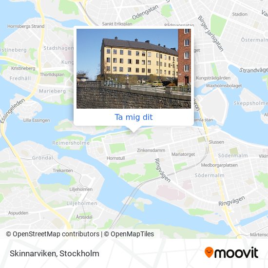 Skinnarviken karta