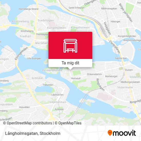 Långholmsgatan karta