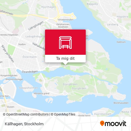 Källhagen karta