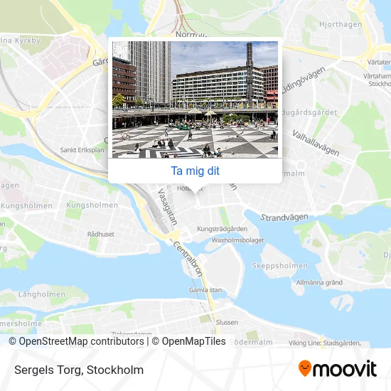 Sergels Torg karta