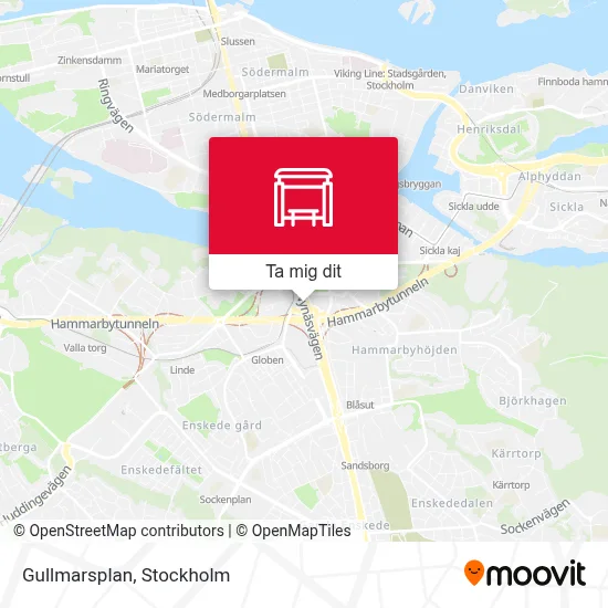 Gullmarsplan karta