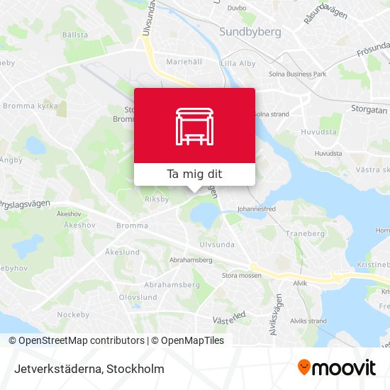Jetverkstäderna karta