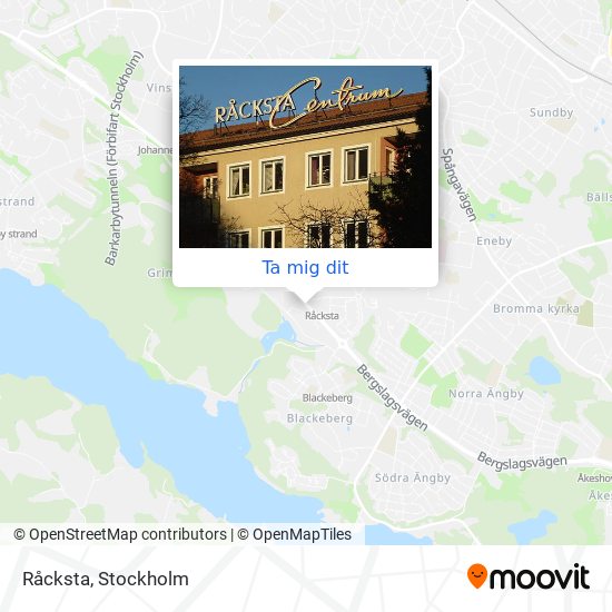 Råcksta karta