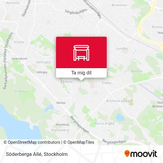 Söderberga Allé karta