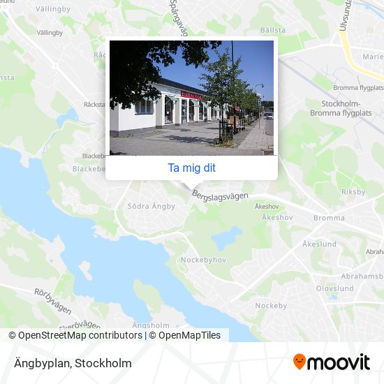 Ängbyplan karta