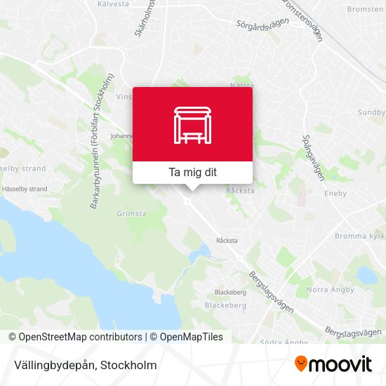 Vällingbydepån karta