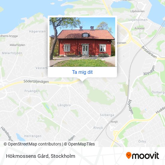 Hökmossens Gård karta