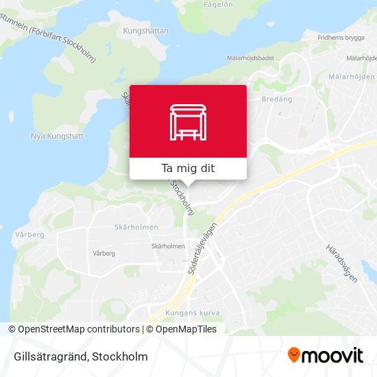 Gillsätragränd karta