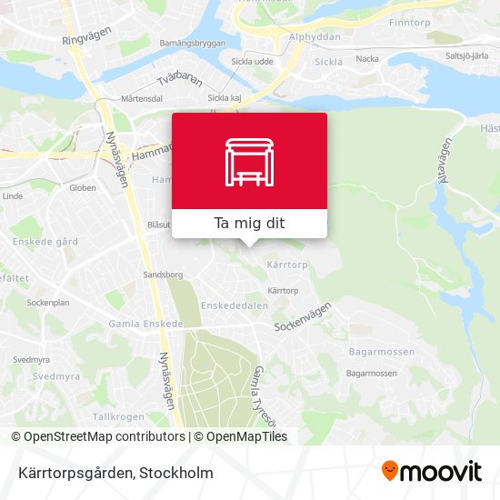 Kärrtorpsgården karta