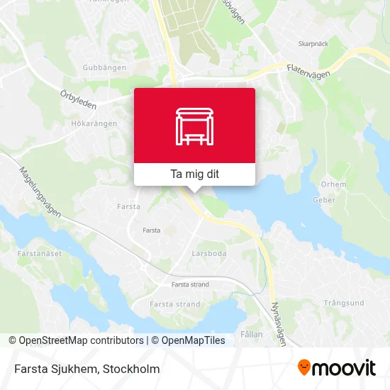 Farsta Sjukhem karta