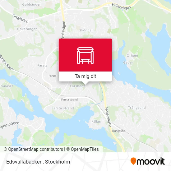 Edsvallabacken karta