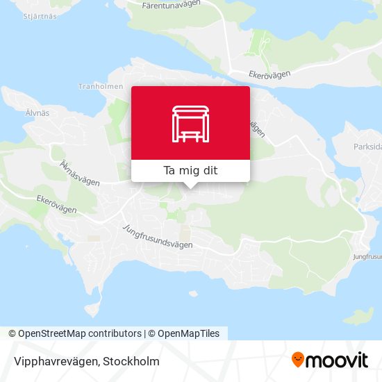 Vipphavrevägen karta