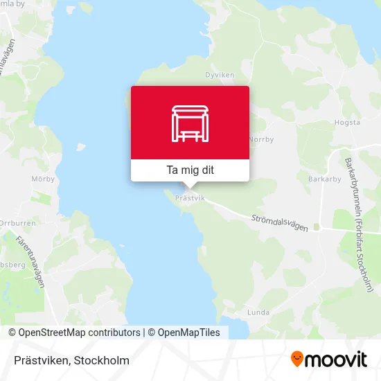 Prästviken karta