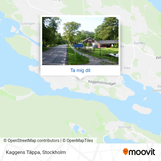Kaggens Täppa karta