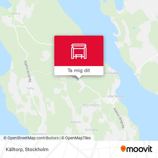 Källtorp karta