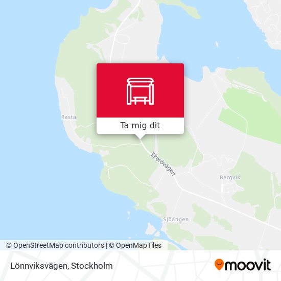 Lönnviksvägen karta