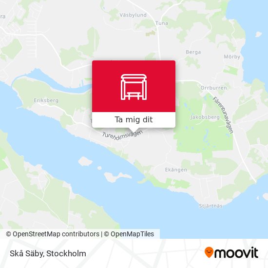 Skå Säby karta