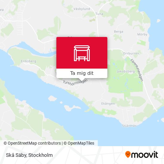 Skå Säby karta