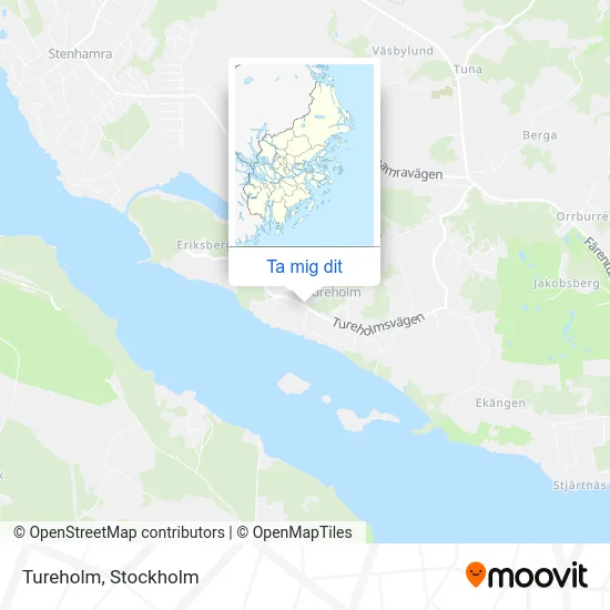 Tureholm karta