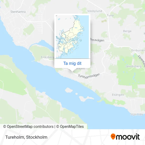Tureholm karta