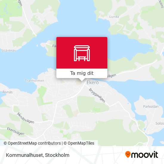 Kommunalhuset karta