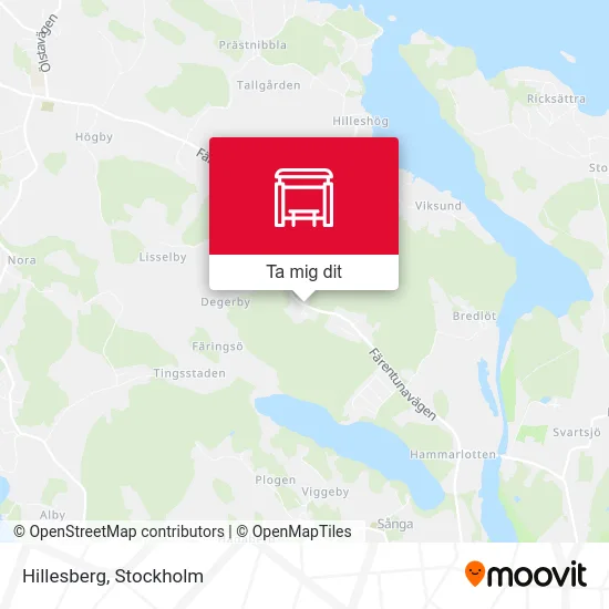 Hillesberg karta