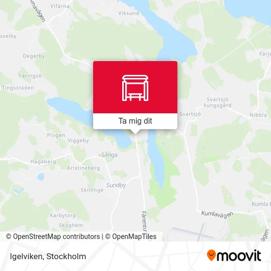 Igelviken karta