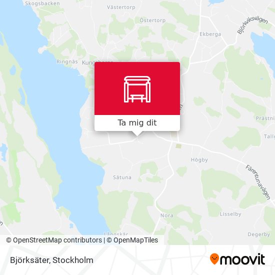 Björksäter karta