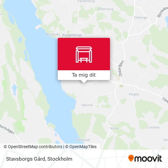 Stavsborgs Gård karta