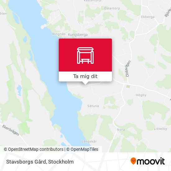 Stavsborgs Gård karta