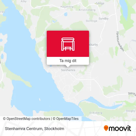Stenhamra Centrum karta