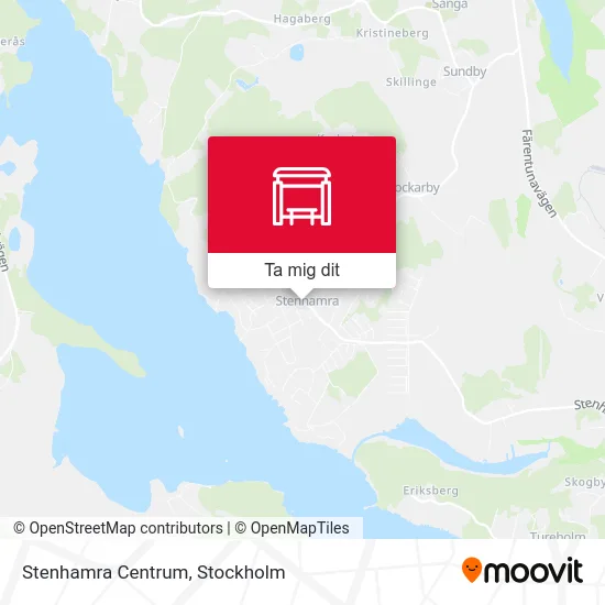 Stenhamra Centrum karta