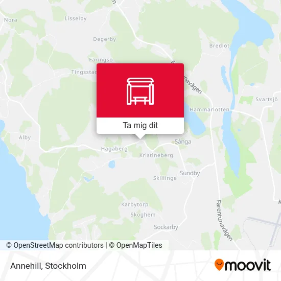 Annehill karta