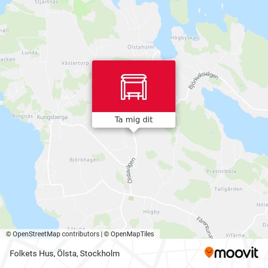 Folkets Hus, Ölsta karta