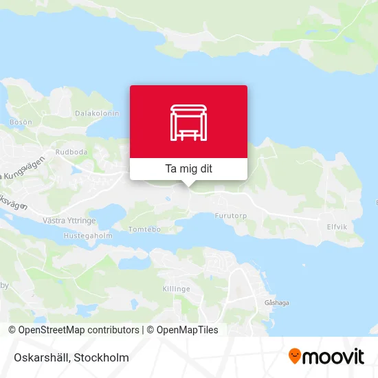 Oskarshäll karta
