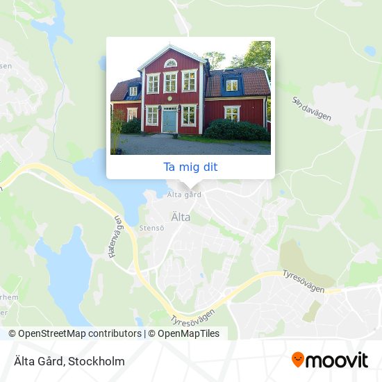 Älta Gård karta