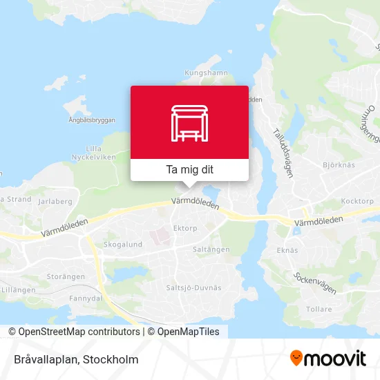 Bråvallaplan karta