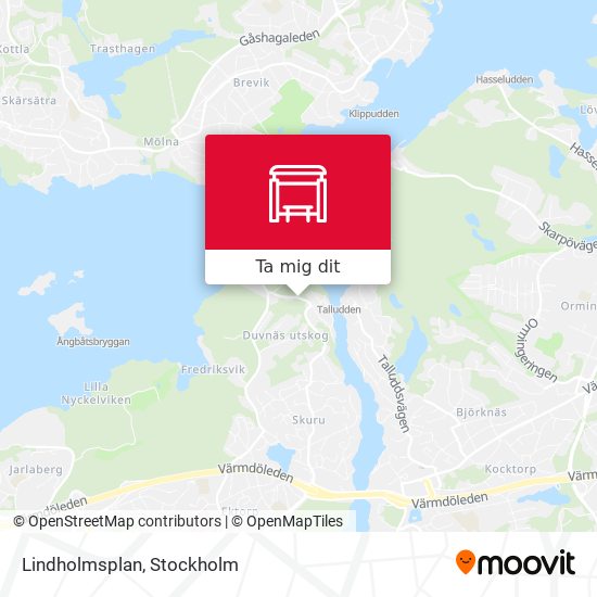 Lindholmsplan karta