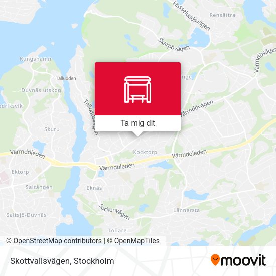 Skottvallsvägen karta